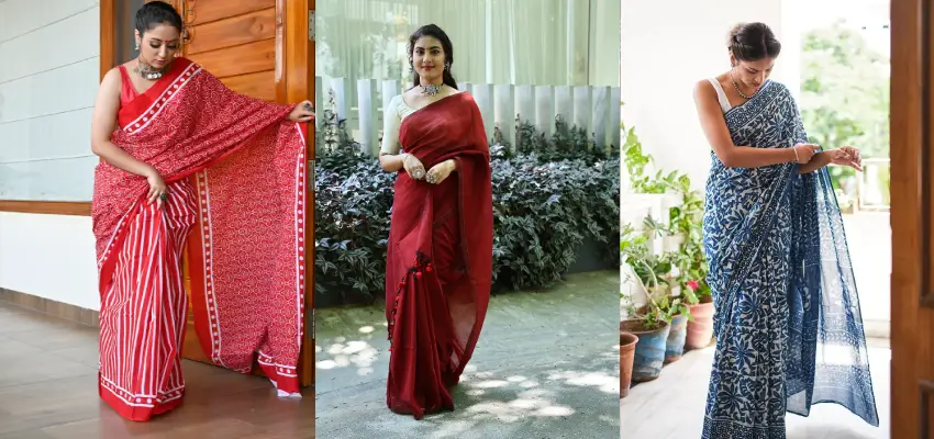 The Past Heritage of the Cotton Sarees